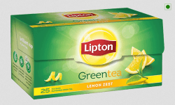 Lipton Green Tea Dip LemonZest25Pc லிப்டன் கிரீன் டீ - product media