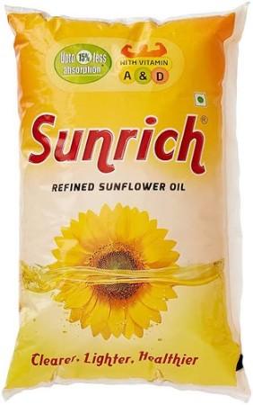 SunRich1Lt Sunflower Refined Oil சூரியகாந்தி எண்ணெய் - product media