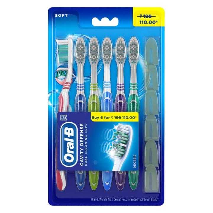 Oral b Cavity Defense Tooth Brush - product media