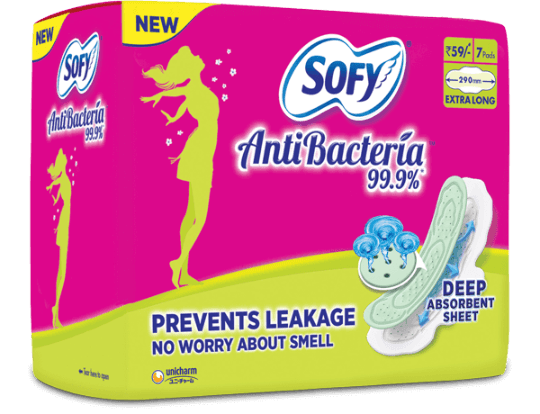 Sofy Pads Anti Bacteria XL 7P சோஃபி ஆன்டிபாக்டீரியா - product media
