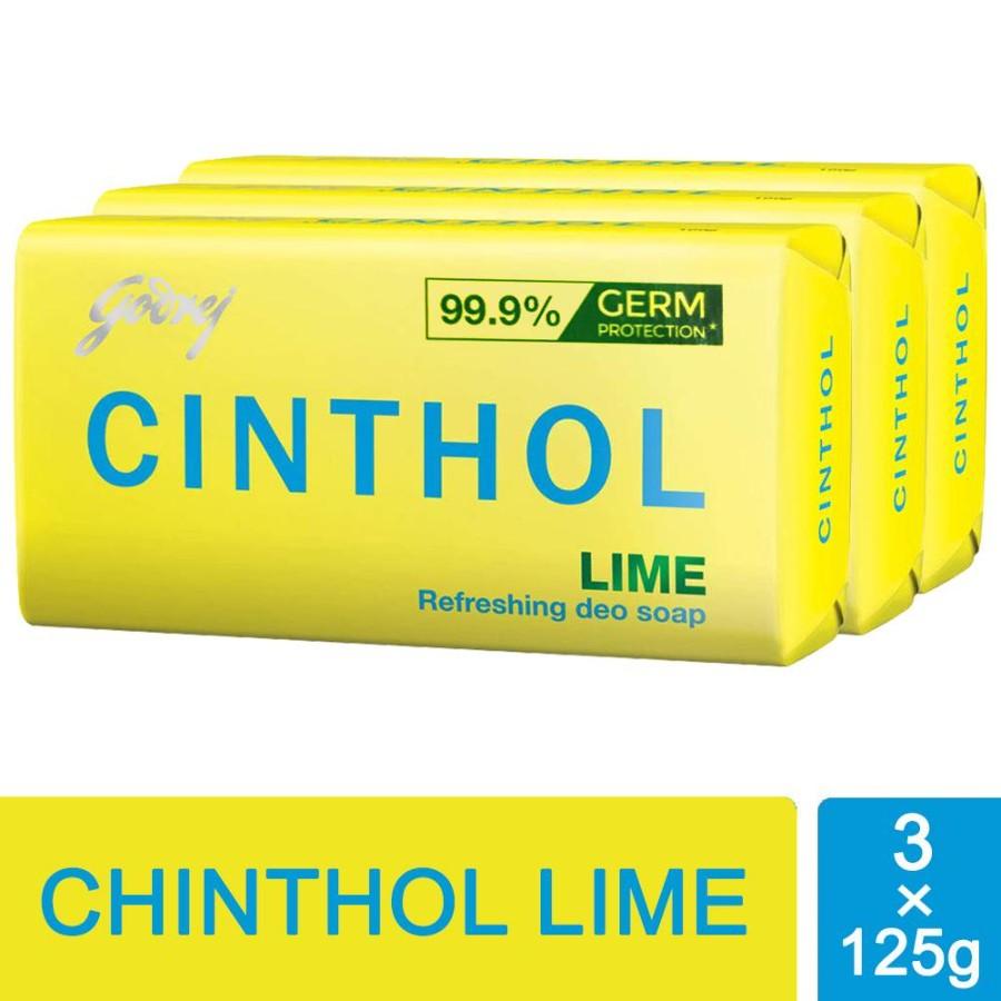 Cinthol Soap Lime 3* சிந்தால் எலுமிச்சை - product media