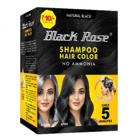 Black Rose Dye Shampoo - product media