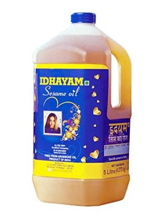 Idhayam Gingelly Oil Jar/ இதயம் நல்லெண்ணெய் - product media