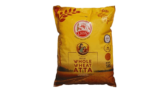 Lion Atta லயன் கோதுமை மாவு - product media