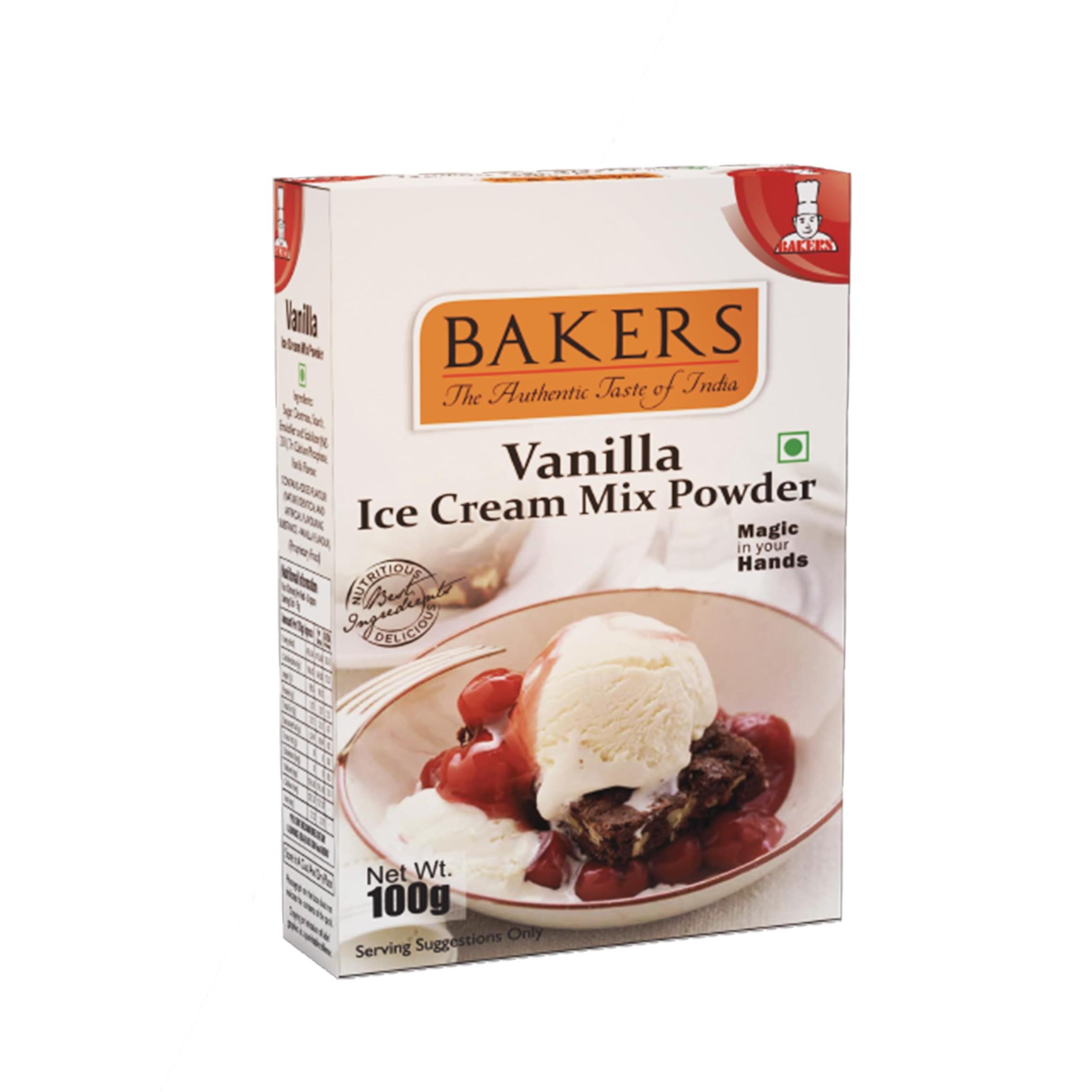 Ice Cream mix Bakers Butterscotch ஐஸ்கிரீம் பவுடர் - product media