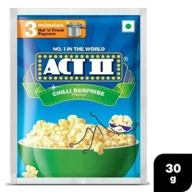 ACT 2 Pop Corn Chilli surprise Sizzle - product media