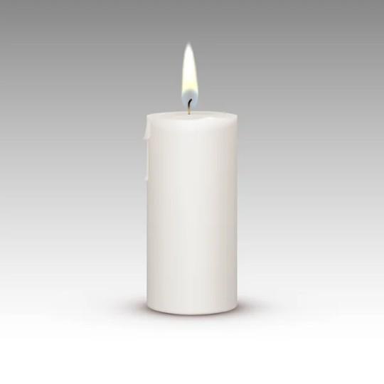 Candle 1pc 1/ மெழுகுவர்த்தி - product media