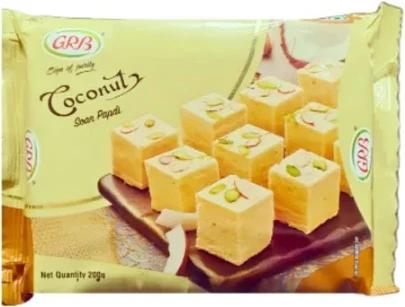 Soan Papdi coconut GRB சோன்பாப்டி - product media