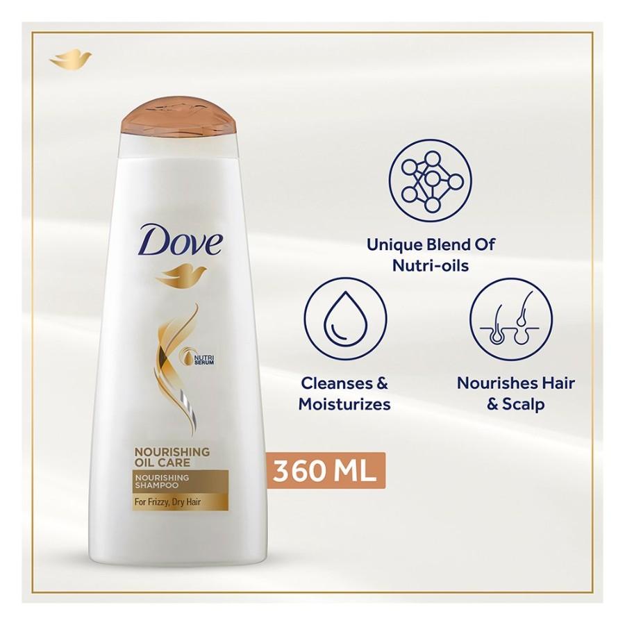 Dove Shampoo Nourishing Oil - product media