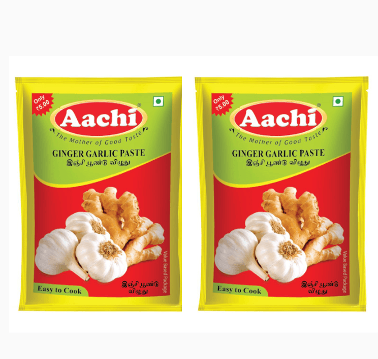 Ginger Garlic Paste Aachi இஞ்சி பூண்டு விழுது - product media