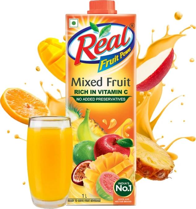 Real Mixed fruit Juice - product media
