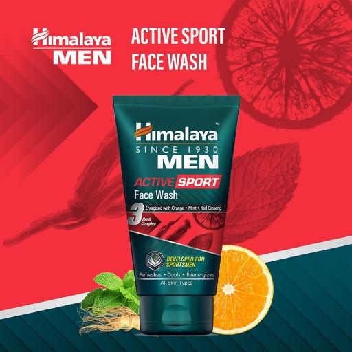 Himalaya Facewash Men Active Sport 50m ஹிமாலயா - product media