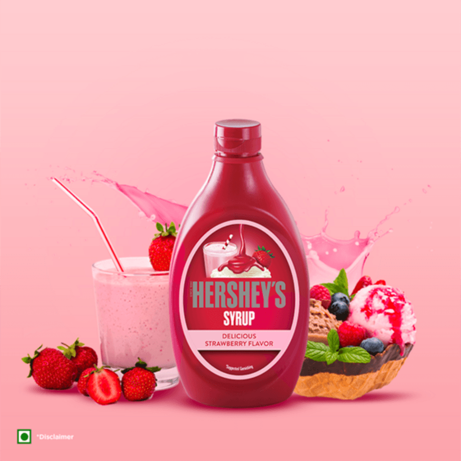 Hershey's Syrup Delicious Strawberry - product media