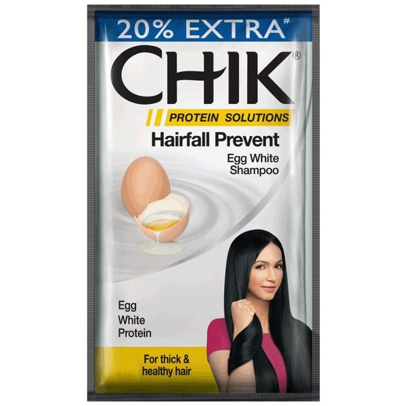 Chik Shampoo Egg White சிக் வெள்ளை ஷாம்பூ - product media