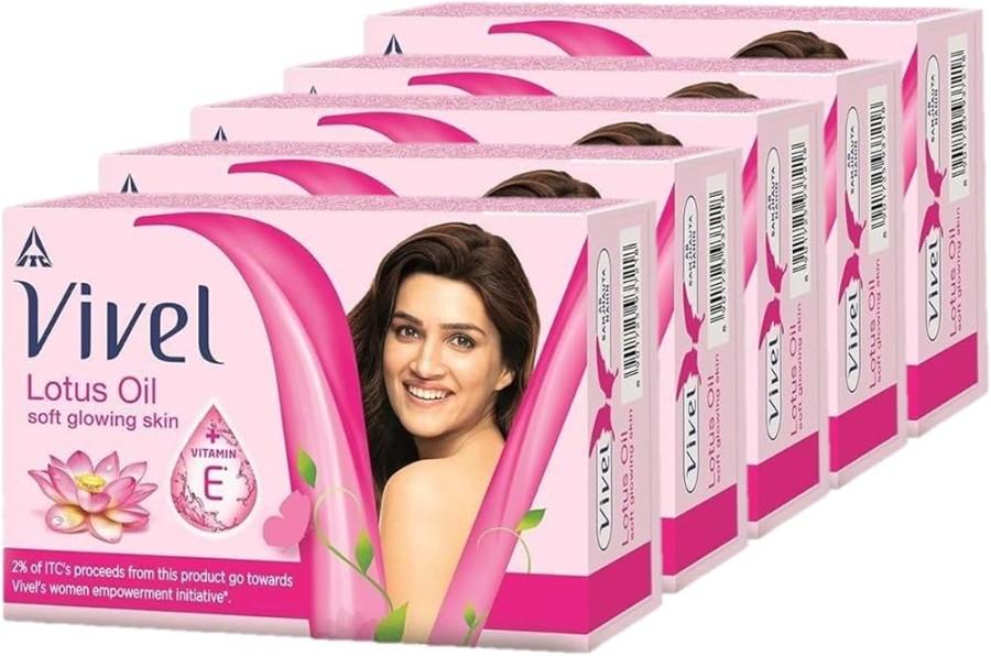 Vivel Soap Lotus Oil set விவெல் சோப் - product media