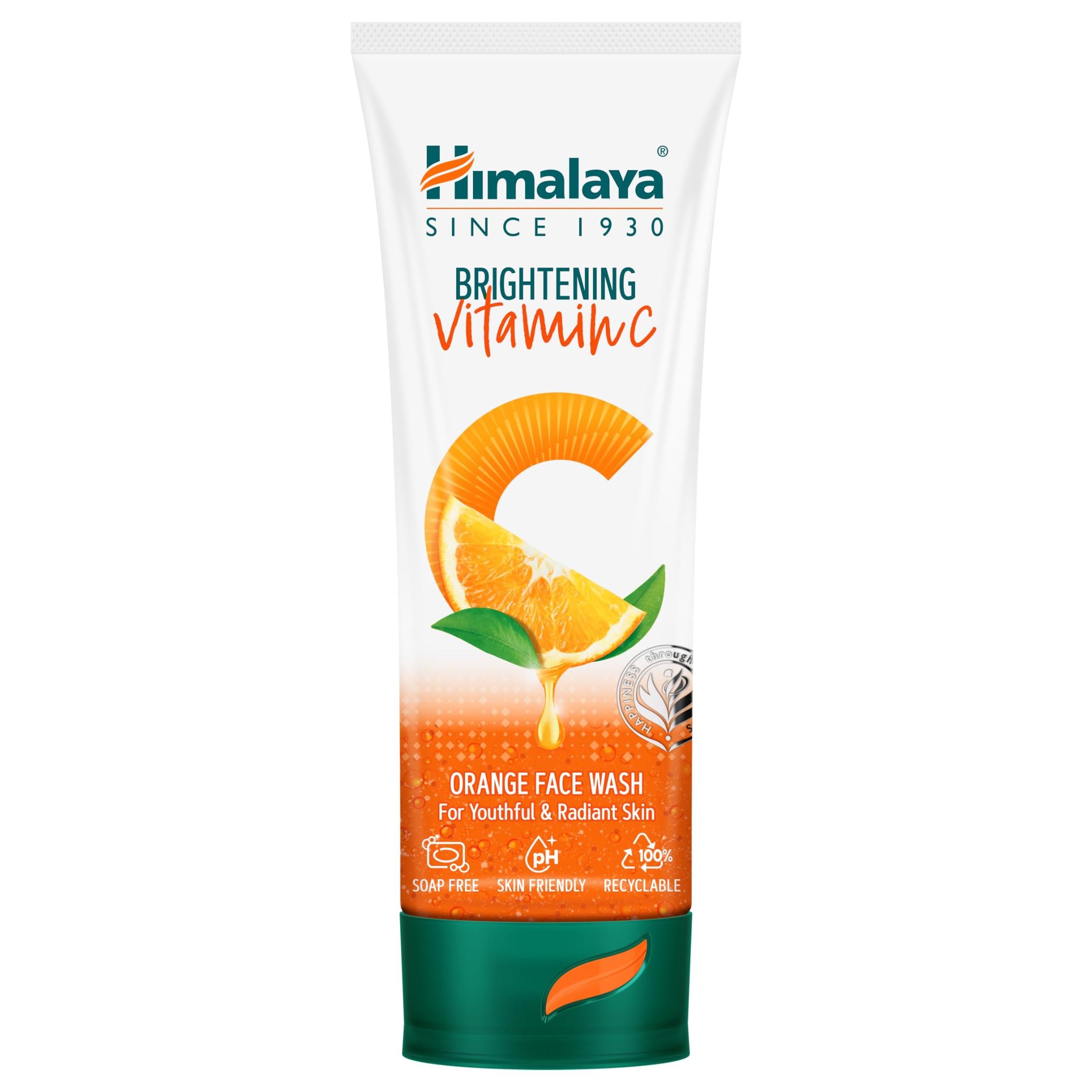 Himalaya Facewash Brightening Vit-C Orange - product media